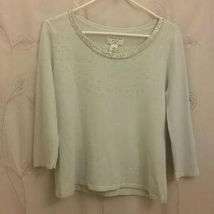 Covington 3/4sleeve sweater